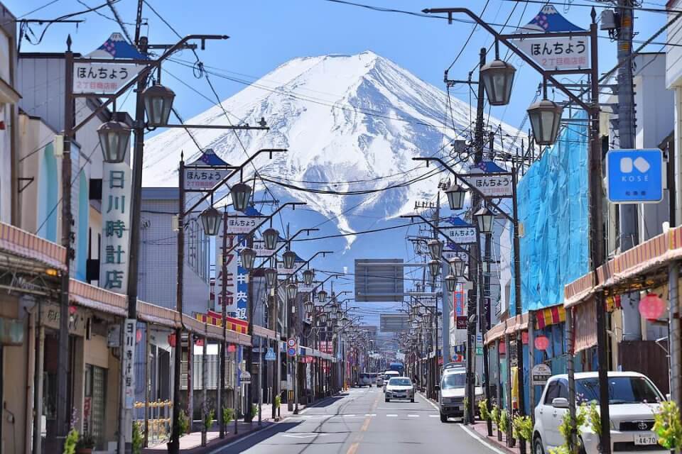 下吉田車站 富士山景點