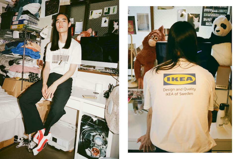 IKEA logo T恤 日本限定