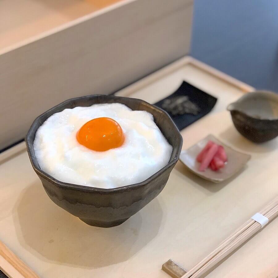 大阪早餐 生雞蛋拌飯