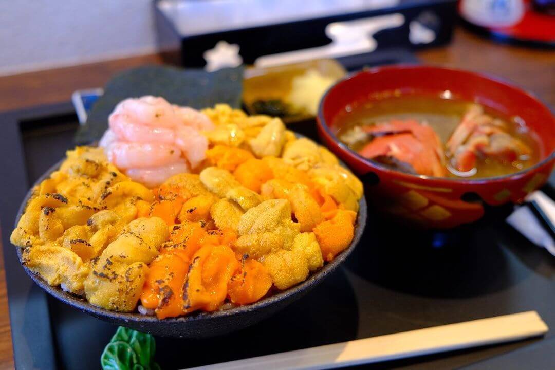 北海道海膽丼